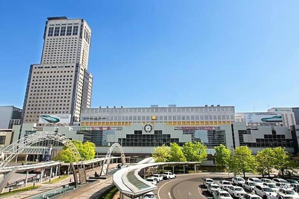 2-2札幌駅徒歩7分の好立地service Apartment Sapporo札幌ステーション綺麗な部屋 ภายนอก รูปภาพ