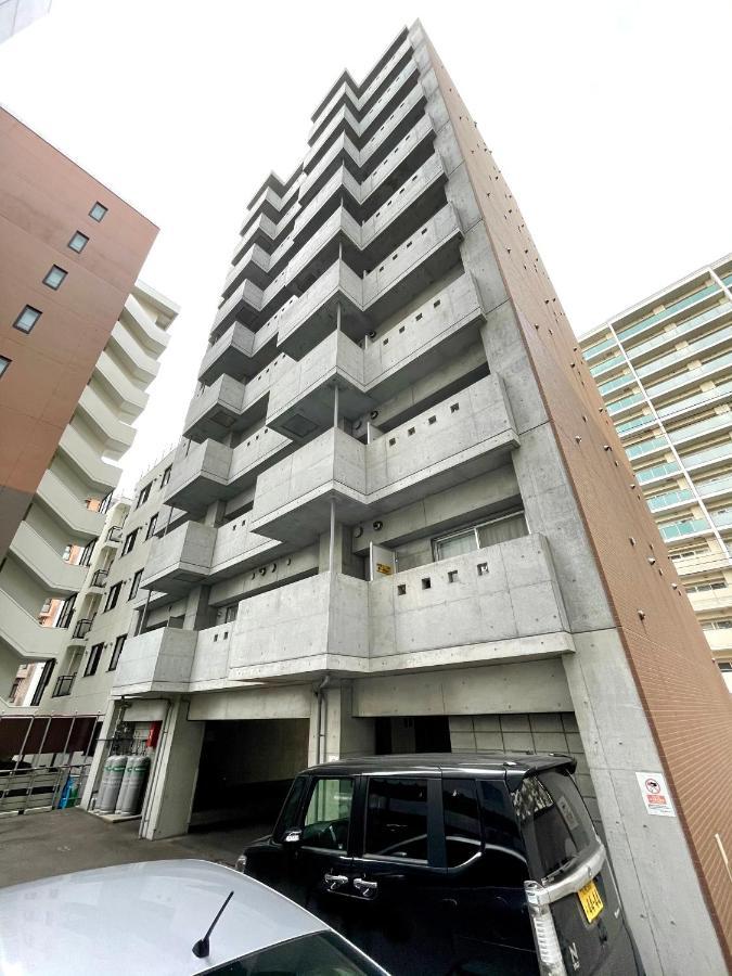 2-2札幌駅徒歩7分の好立地service Apartment Sapporo札幌ステーション綺麗な部屋 ภายนอก รูปภาพ
